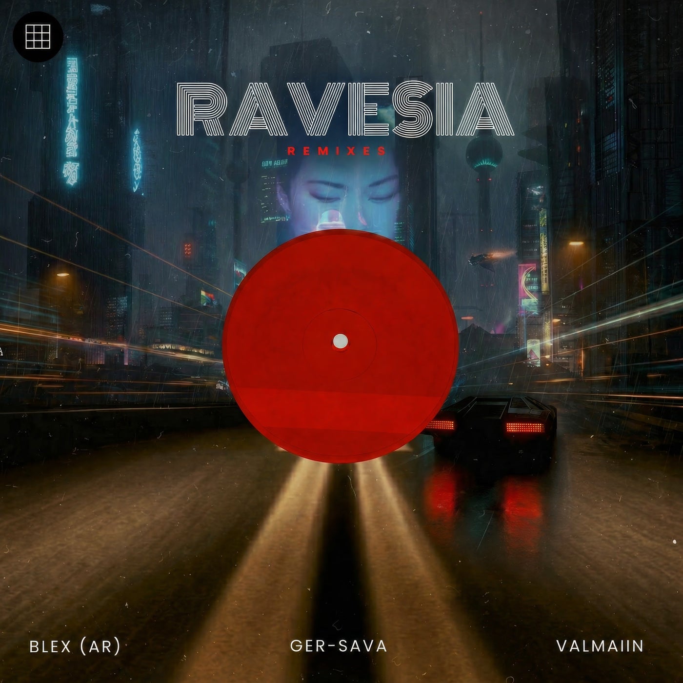 Cover - Valmaiin, Blex (AR), Ger Sava - Ravesia (Favio Inker Remix) Promo tools