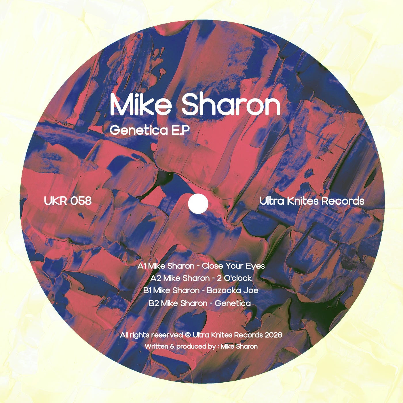 Cover - Mike Sharon - Close Your Eyes (Original Mix) Promo tools