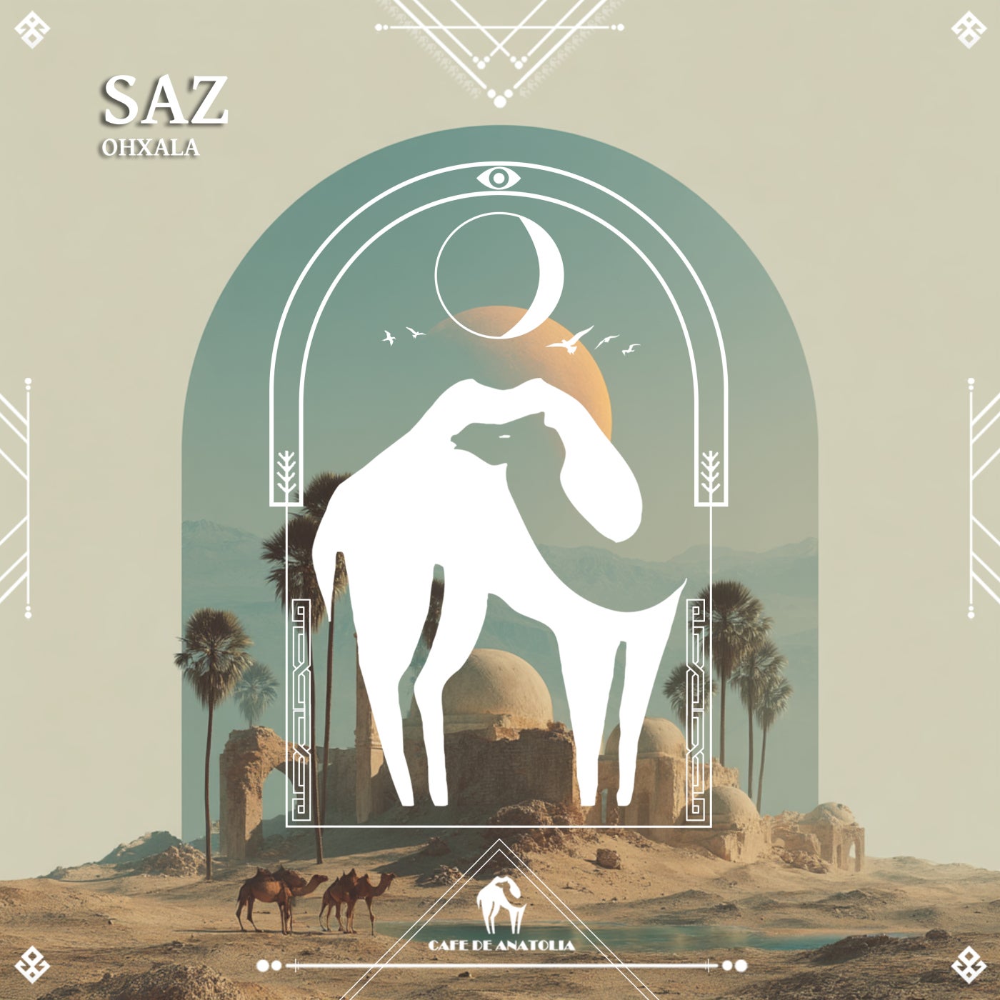 Cover - Ohxala, Cafe De Anatolia - Saz (Extended Mix) Promo tools
