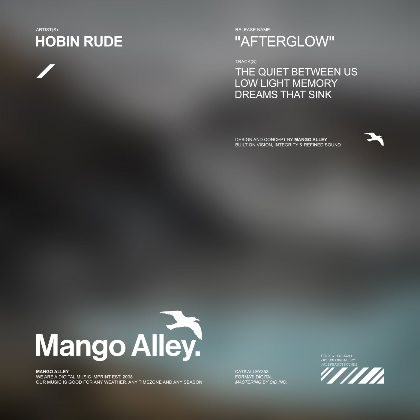 Cover - Hobin Rude - Dreams That Sink (Original Mix) Promo tools
