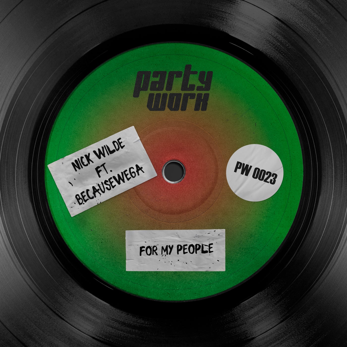 Cover - Nick Wilde, BecauseWega - For My People (Original Mix) Promo tools