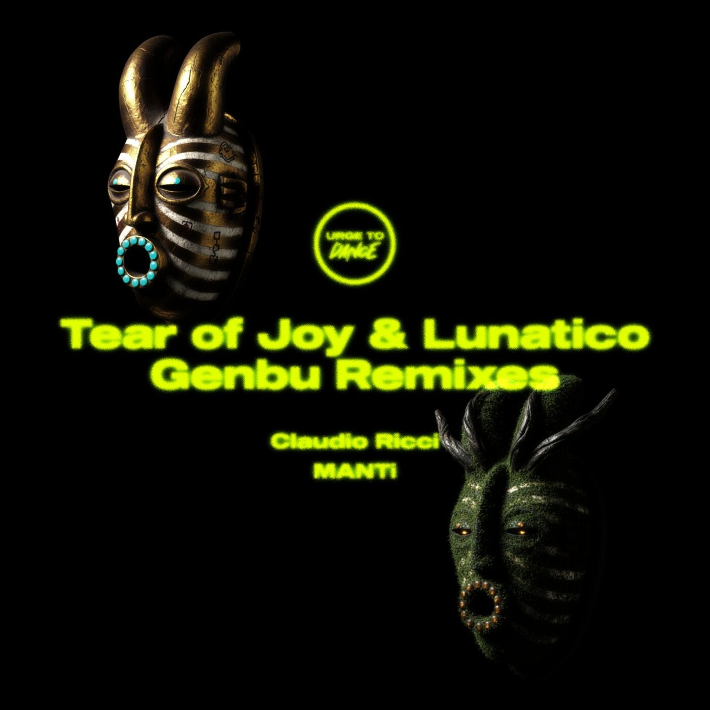 Cover - Tear of Joy, Lunätico (IT) - Genbu (Claudio Ricci 303 Addiction Remix) Promo tools