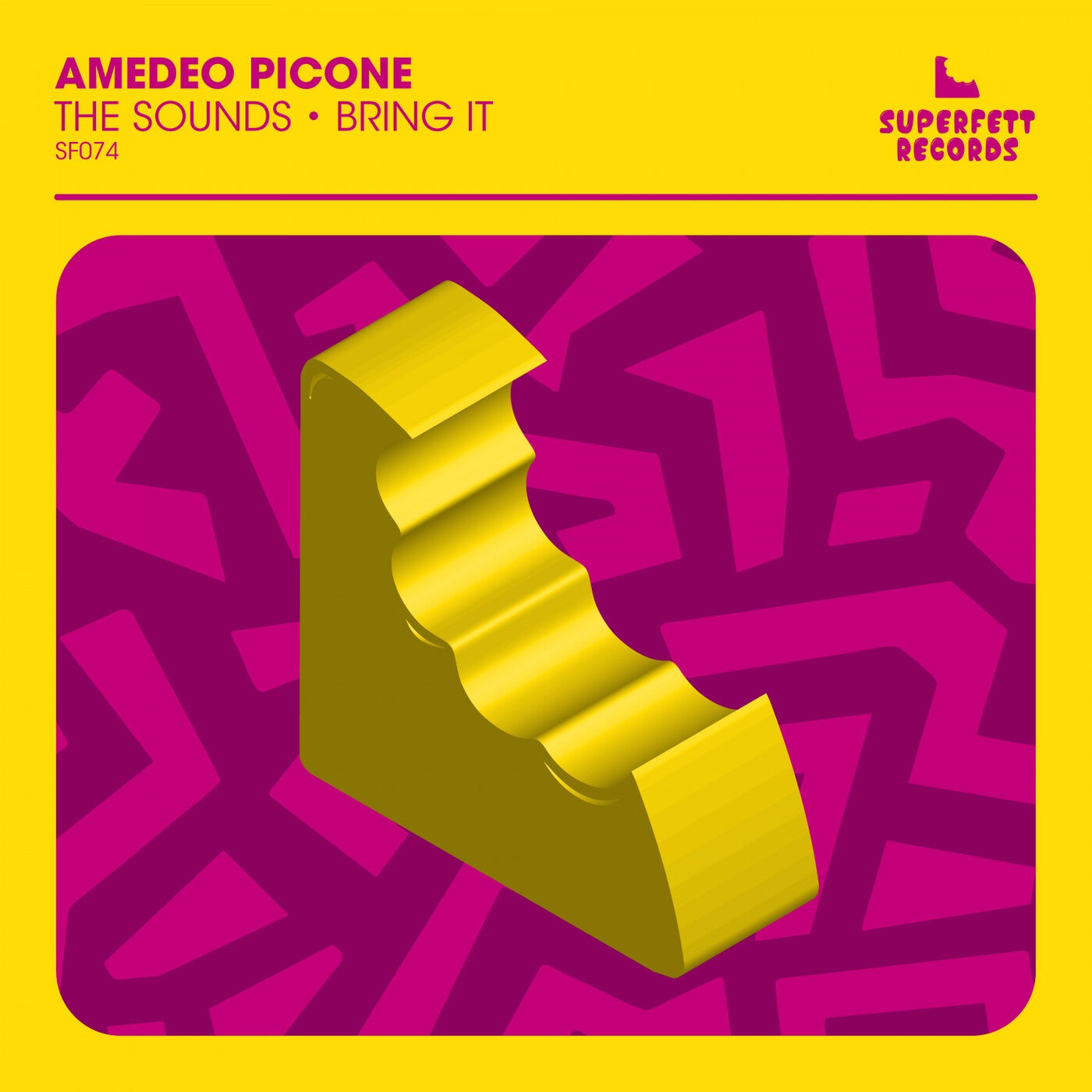 Cover - Amedeo Picone - The Sounds (Extended Mix) Promo tools