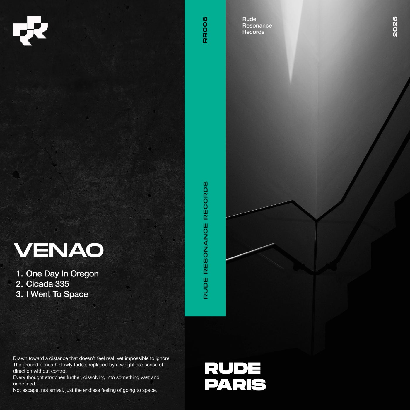 Cover - Venao - One Day in Oregon (Original Mix) Promo tools
