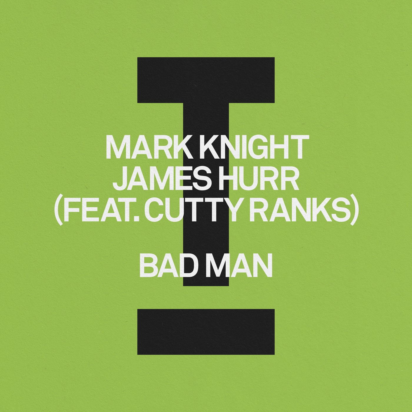 Cover - Mark Knight, Cutty Ranks, James Hurr - Bad Man feat. Cutty Ranks (Extended Mix) Promo tools
