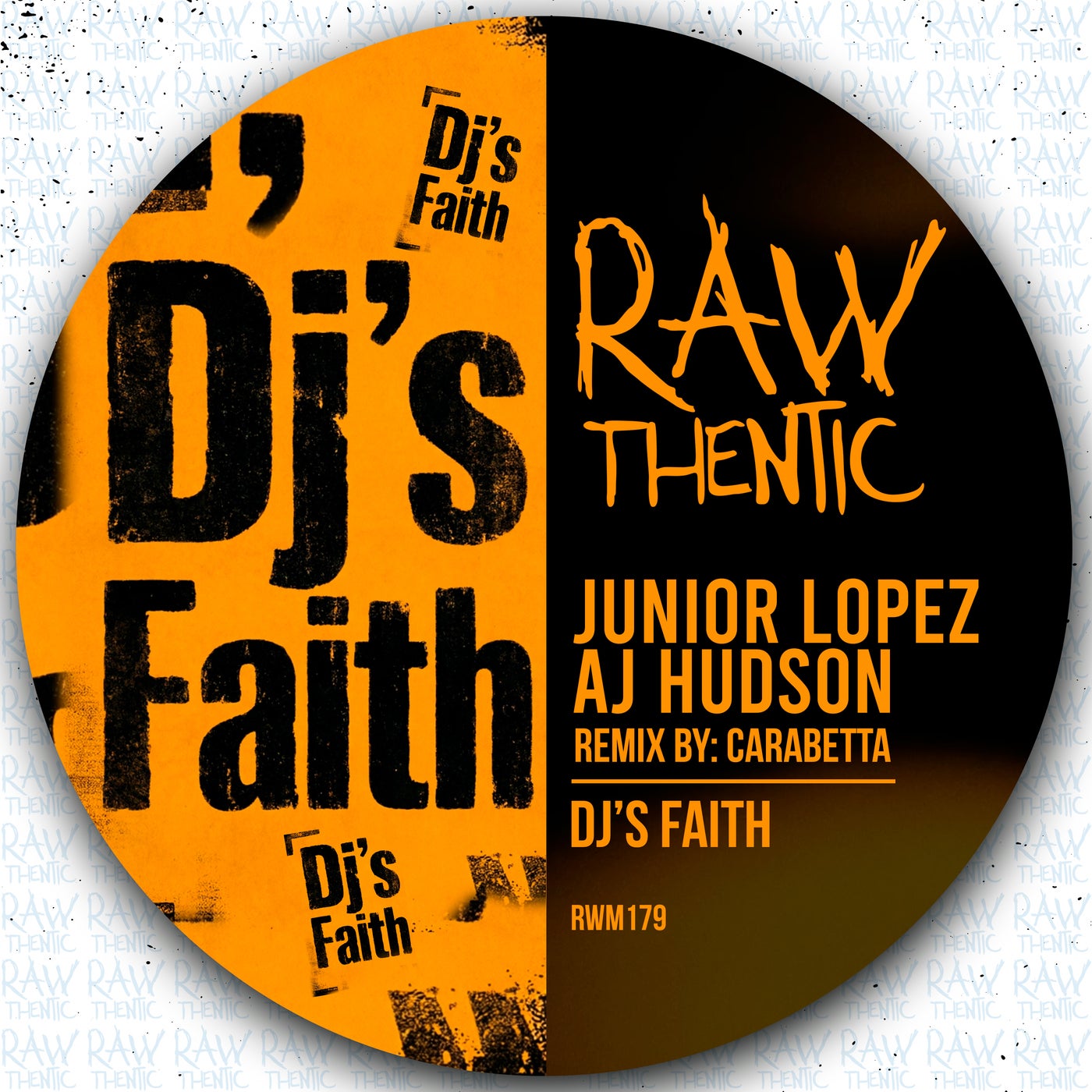 Cover - Junior Lopez, AJ Hudson - DJ's Faith (Carabetta Power & Love Extended Mix) Promo tools