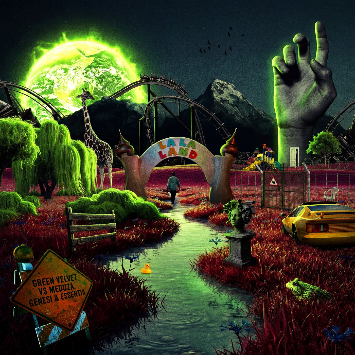 Cover - Green Velvet, Meduza, GENESI (ITA), ESSENTIA (IT) - La La Land (Extended Mix) Promo tools