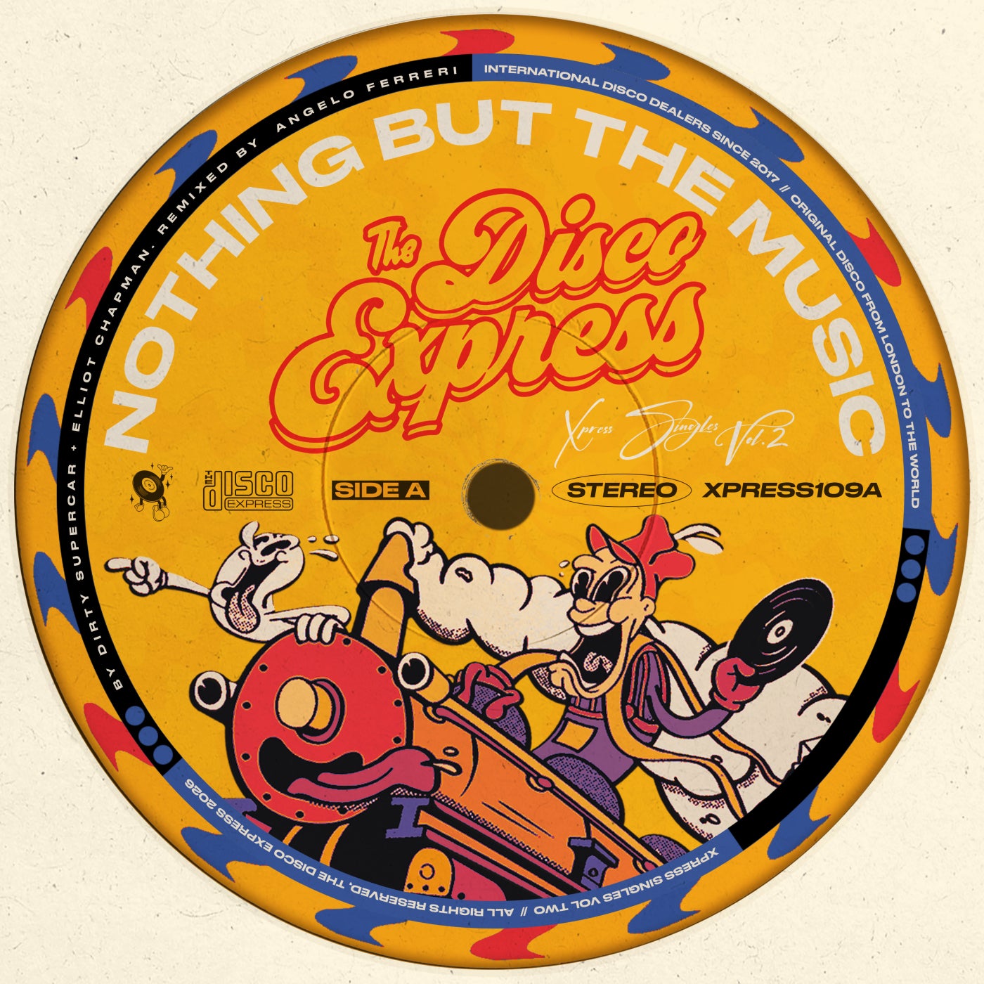 Cover - Dirty Supercar - Nothing But The Music feat. Elliot Chapman (Angelo Ferreri Extended Remix) Promo tools