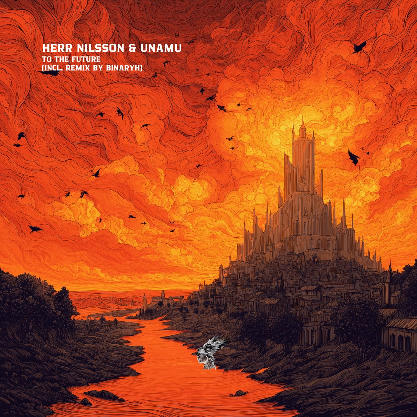 Cover - Herr Nilsson, unamu - To the Future (Binaryh Extended Remix) Promo tools