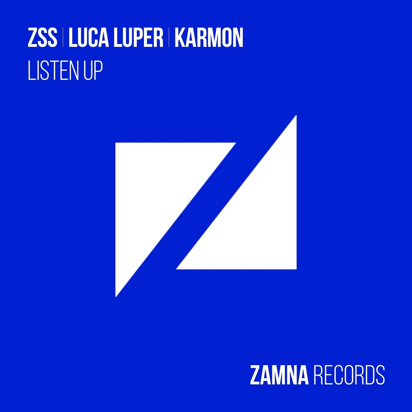 Cover - Karmon, Luca Luper, ZSS - Listen Up (Extended Mix) Promo tools