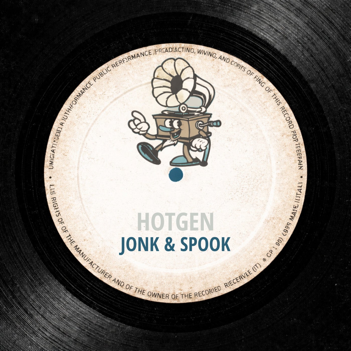 Cover - Jonk & Spook - HotGen (Extended Mix) Promo tools