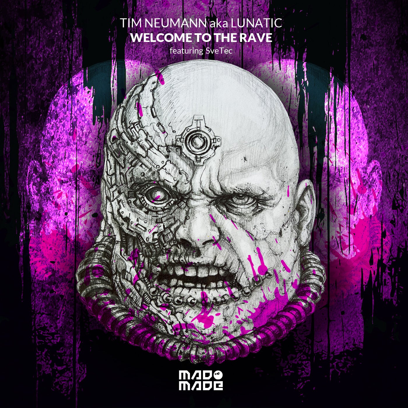 Cover - SveTec, Tim Neumann aka Lunatic - Welcome To The Rave (Original Mix) Promo tools