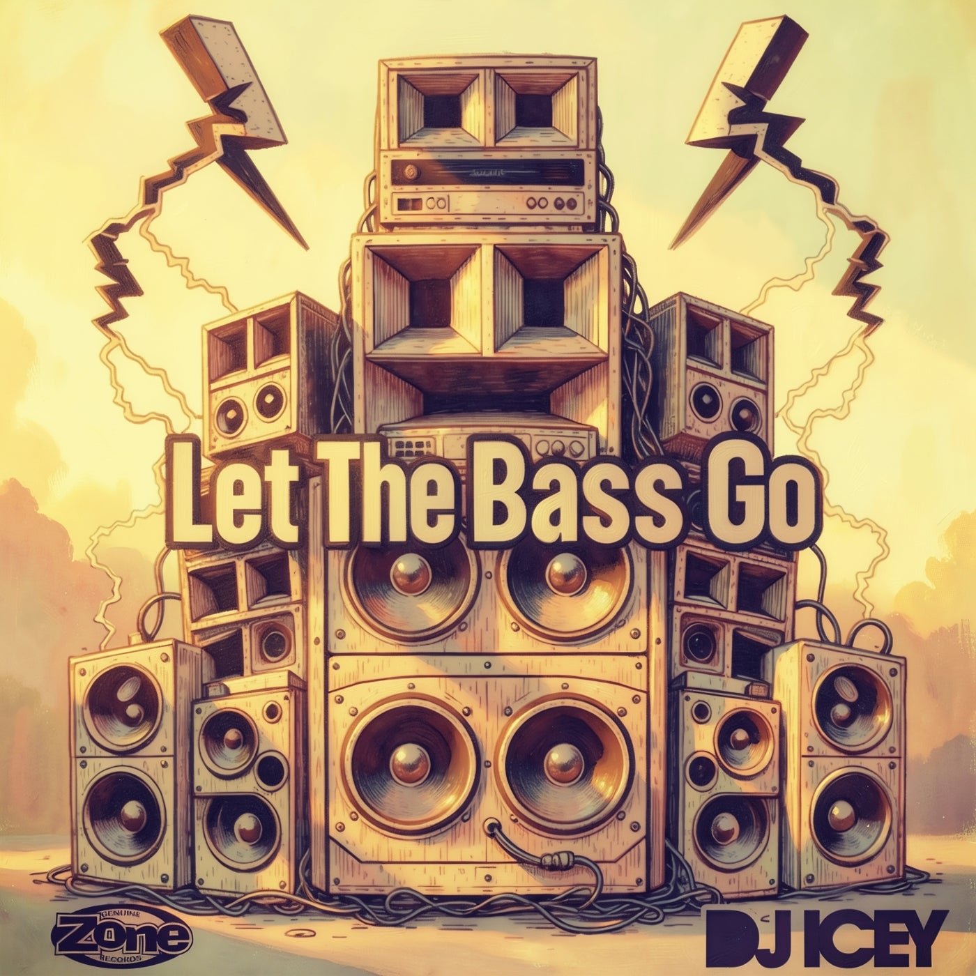 Cover - DJ Icey - Let The Bass Go (Original Mix) Promo tools