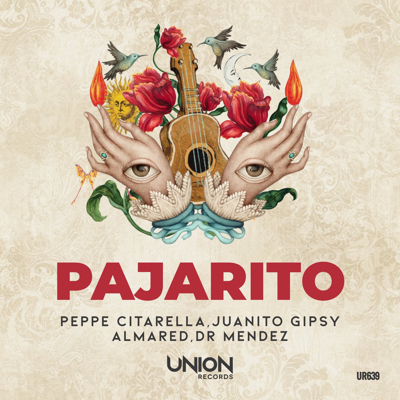 Cover - Peppe Citarella, DR MENDEZ, Almared, Juanito Gipsy - PAJARITO (Extended Mix) Promo tools