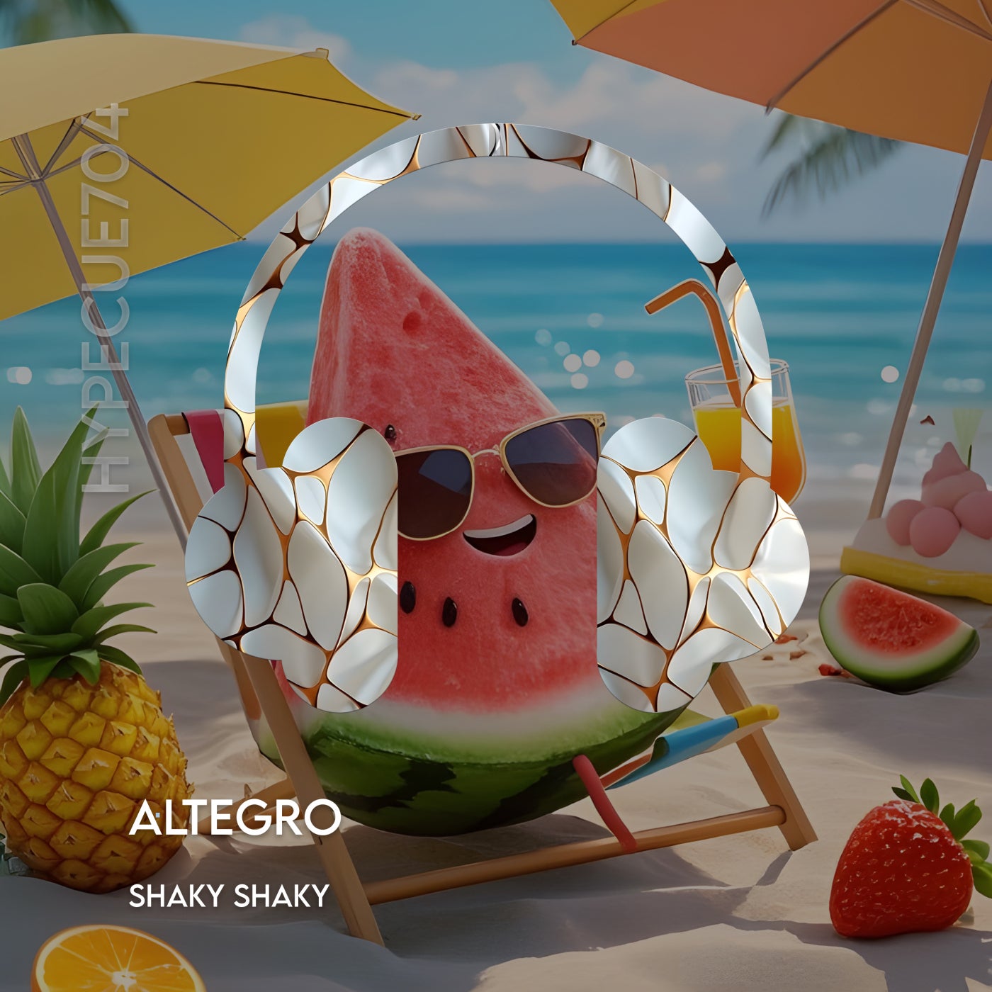 Cover - Altegro - Shaky Shaky (Original Mix) Promo tools
