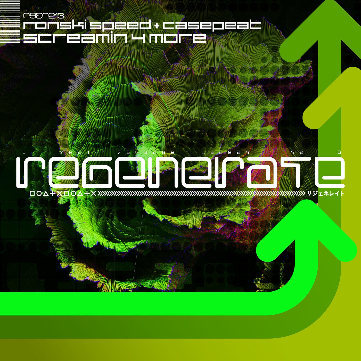 Cover - Ronski Speed, Casepeat - Screamin 4 More (Extended Mix) Promo tools