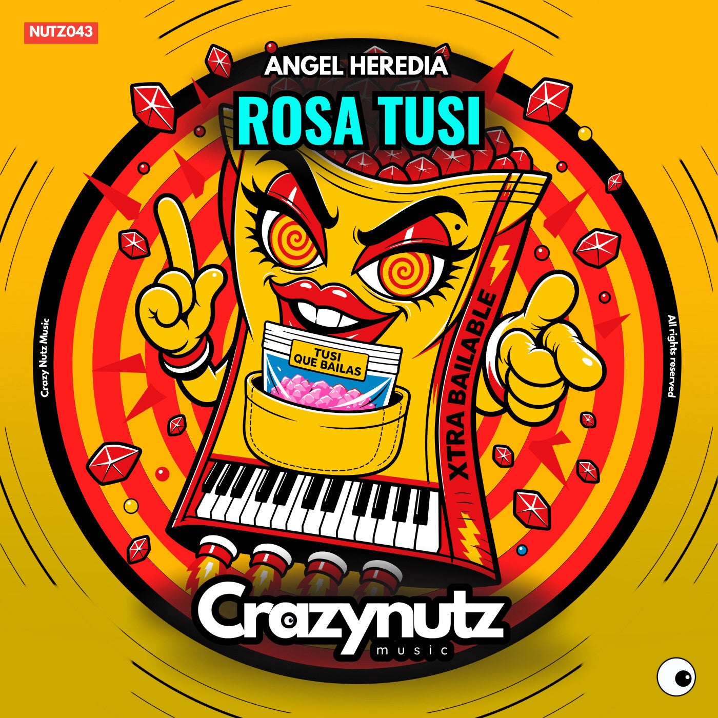 Cover - Angel Heredia - Rosa Tusi (Original Mix) Promo tools