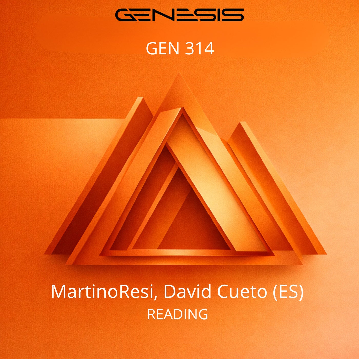 Cover - David Cueto (ES), MartinoResi - Reading (Original Mix) Promo tools