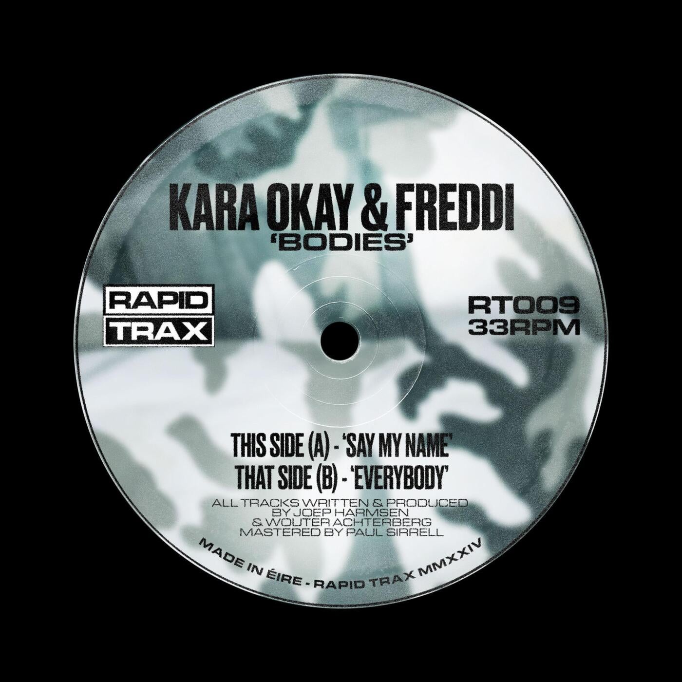 Cover - Kara Okay, Freddi - Say My Name (Original Mix) Promo tools