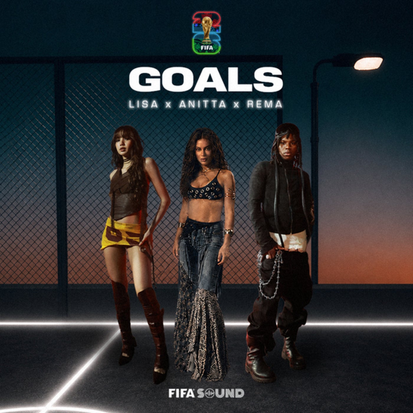 Cover - Lisa, Anitta, Rema, FIFA Sound - Goals (Original Mix) Promo tools