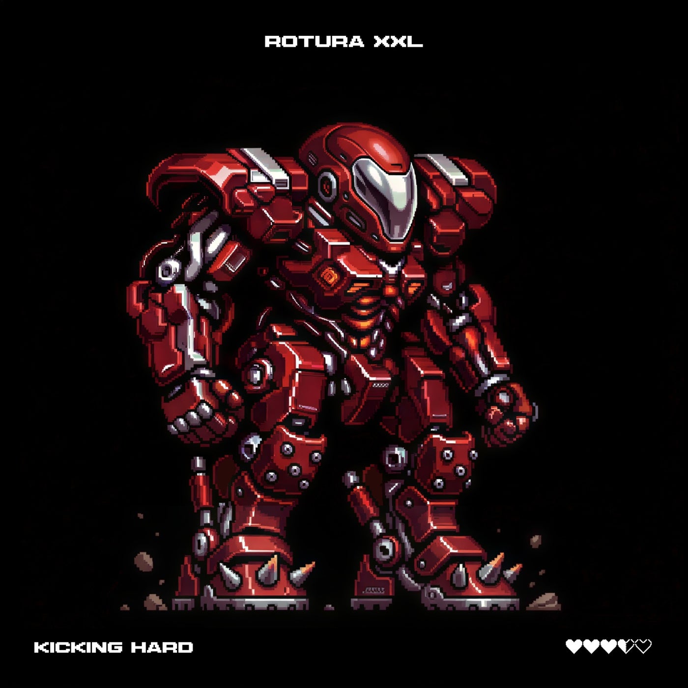 Cover - ROTURA XXL - Kicking Hard (Original Mix) Promo tools