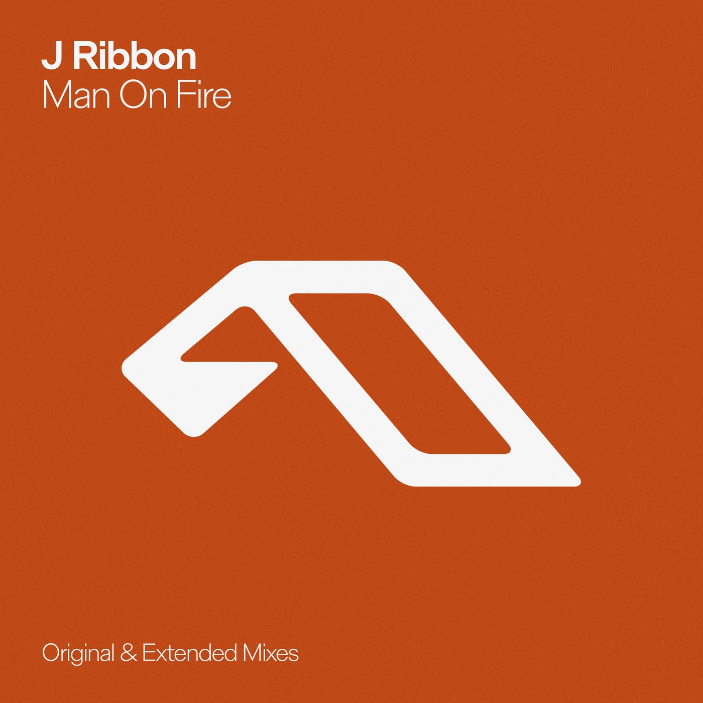Cover - J Ribbon - Man On Fire (Extended Mix) Promo tools