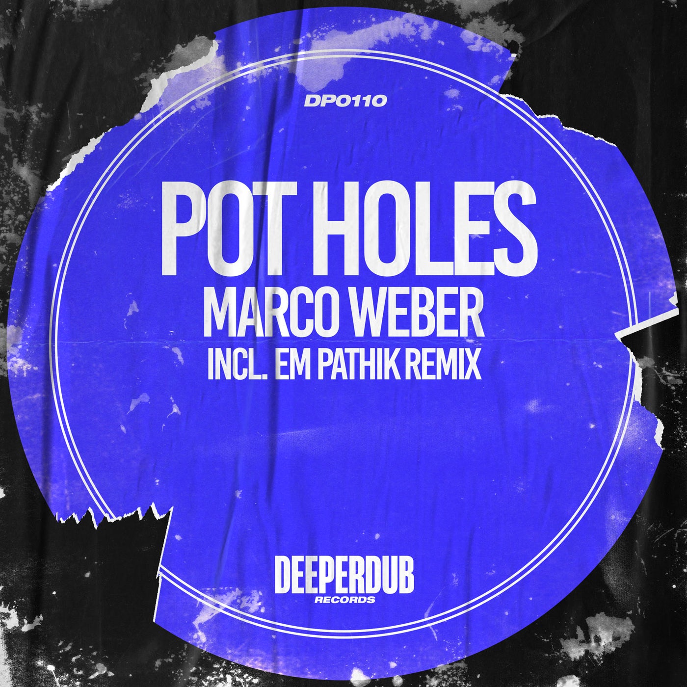 Cover - Marco Weber - Pot Holes (Original Mix) Promo tools