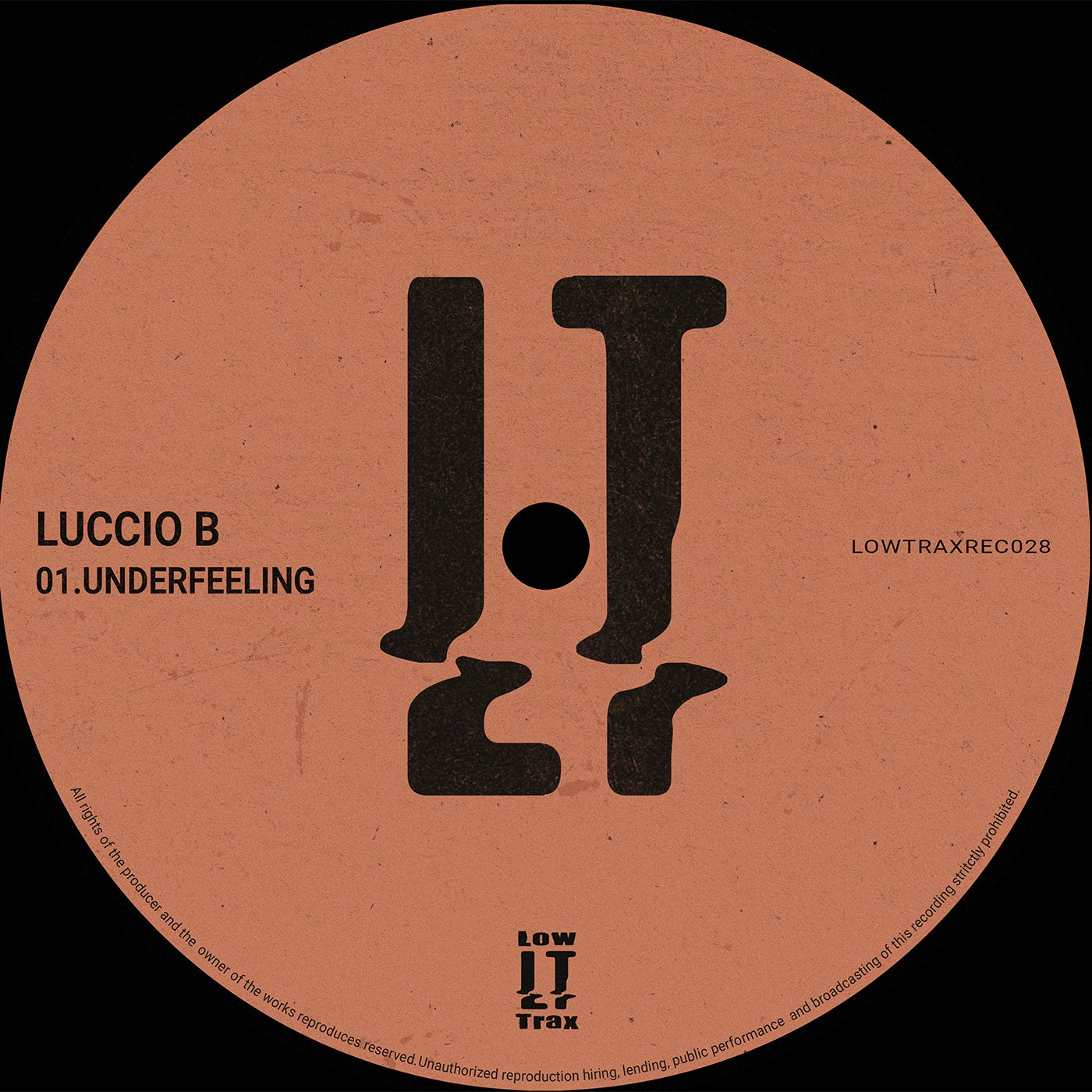 Cover - Luccio B - Underfeeling (Original Mix) Promo tools