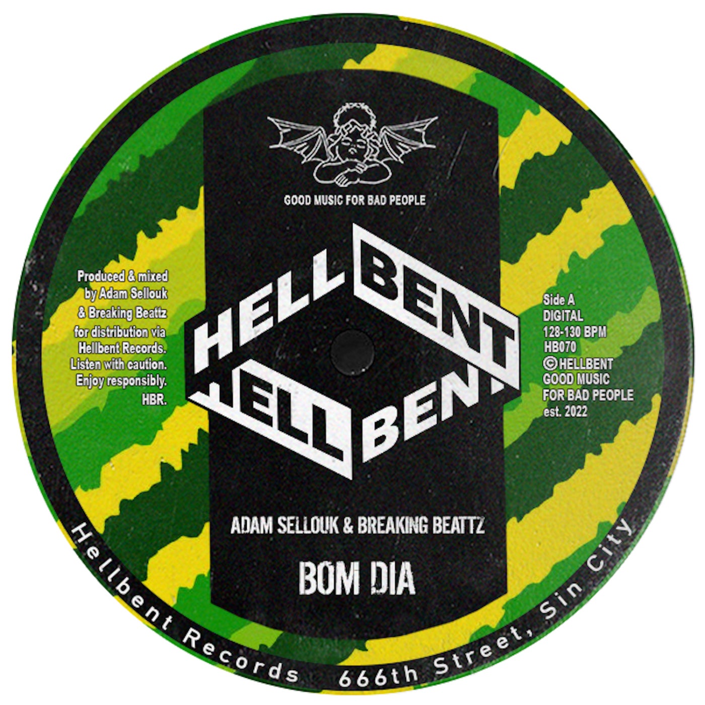 Cover - Breaking Beattz, Adam Sellouk - Bom Dia (Extended Mix) Promo tools