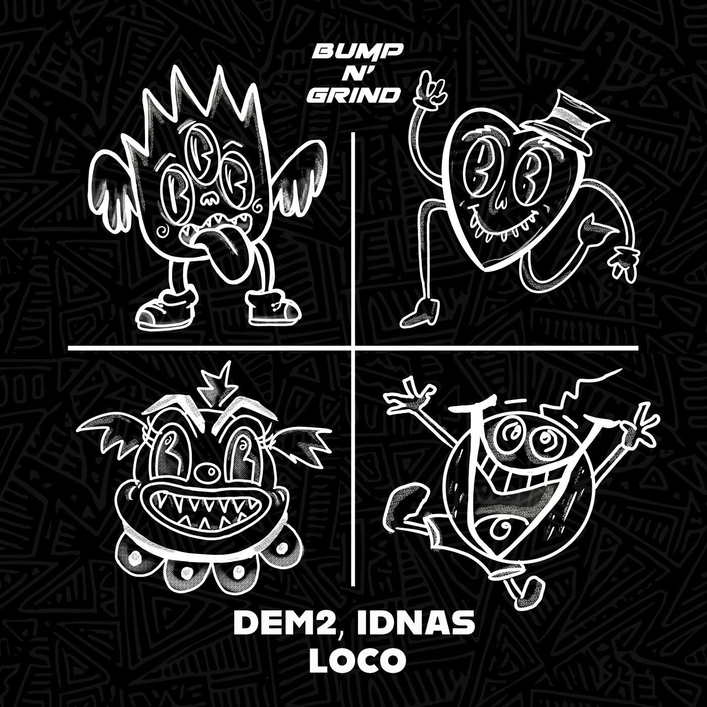 Cover - DEM2, IDNAS - Loco (Extended Mix) Promo tools