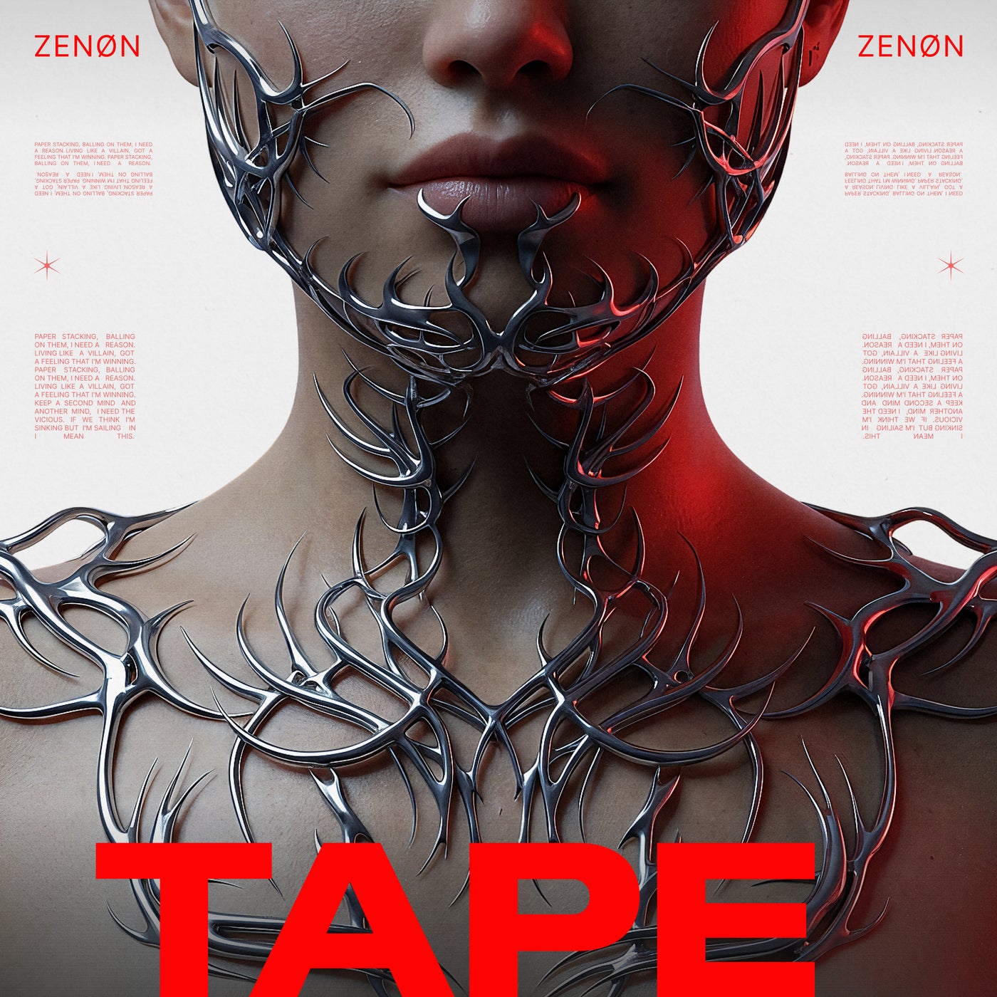 Cover - Zenon - TAPE (Original Mix) Promo tools