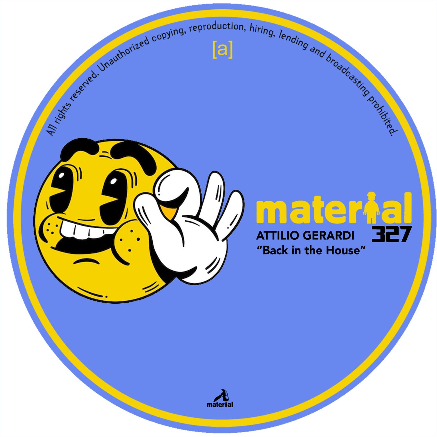 Cover - Attilio Gerardi - All I Wanna (Original Mix) Promo tools