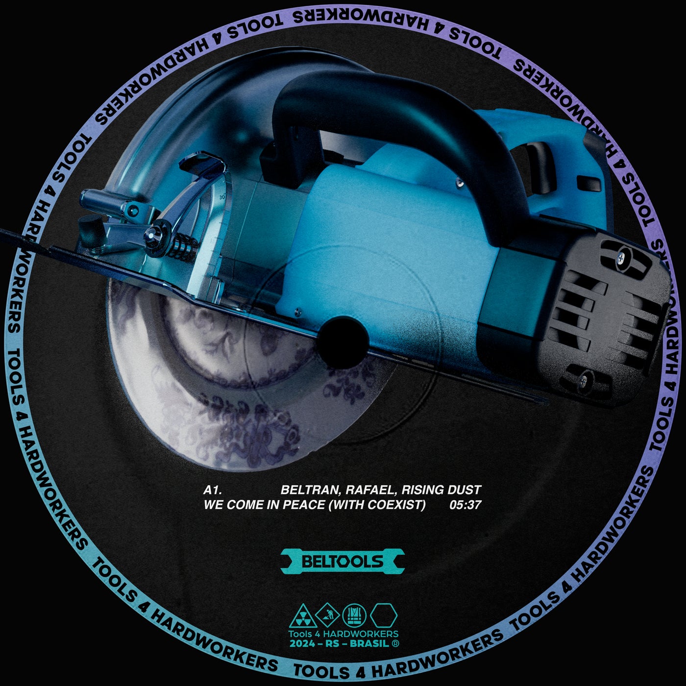 Cover - Rafael, Coexist, Rising Dust, Beltran (BR) - We Come In Peace (Original Mix) Promo tools