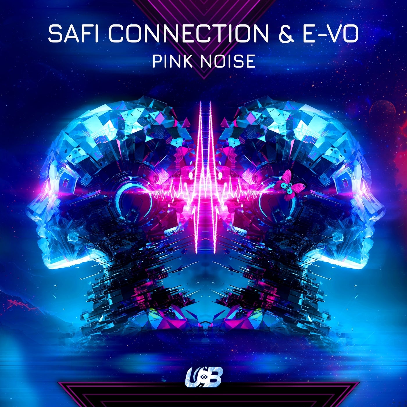 Cover - Safi Connection, E-VO (Psy) - Pink Noise (Original Mix) Promo tools