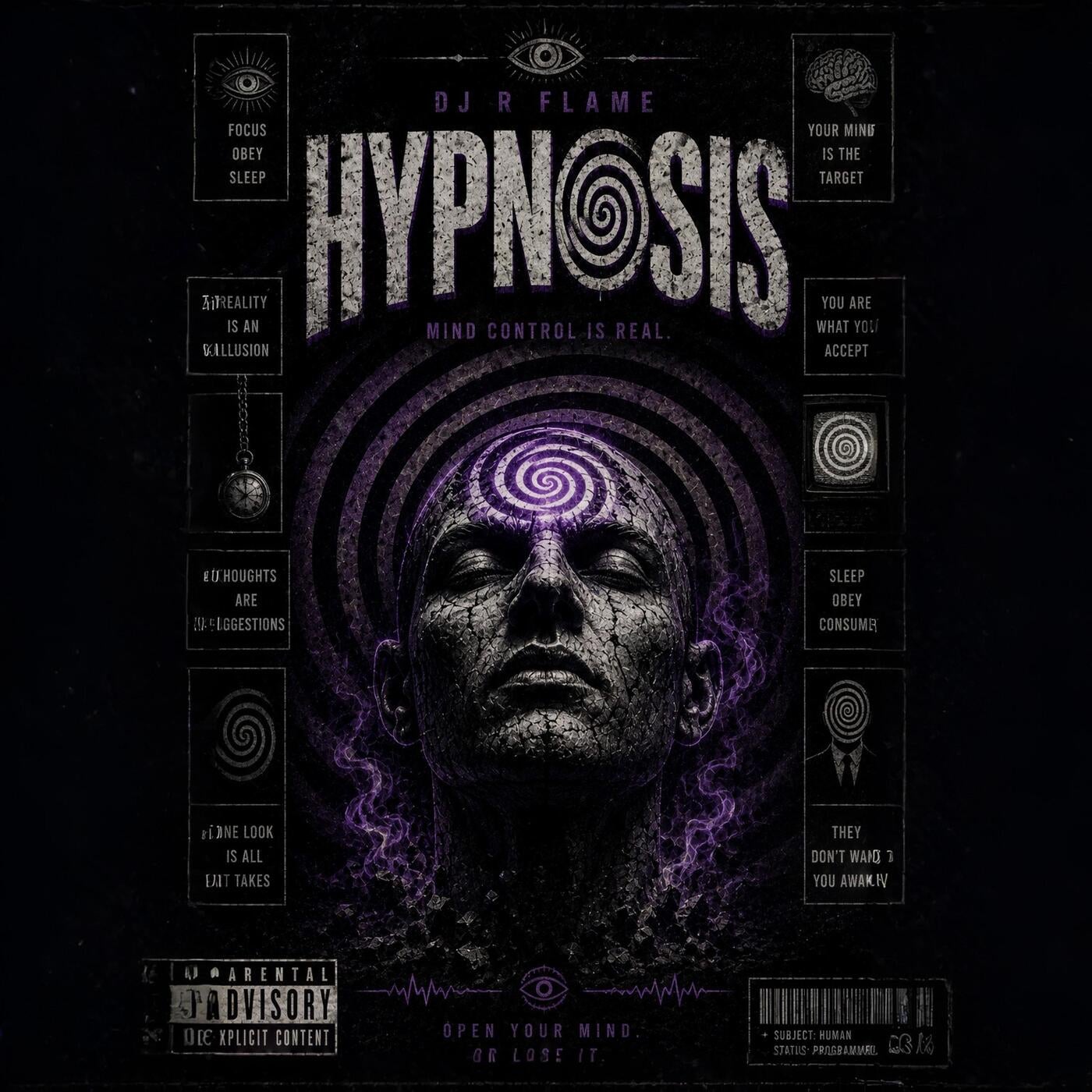 Cover - DJ R Flame - Hypnosis (Afro Tech) Promo tools