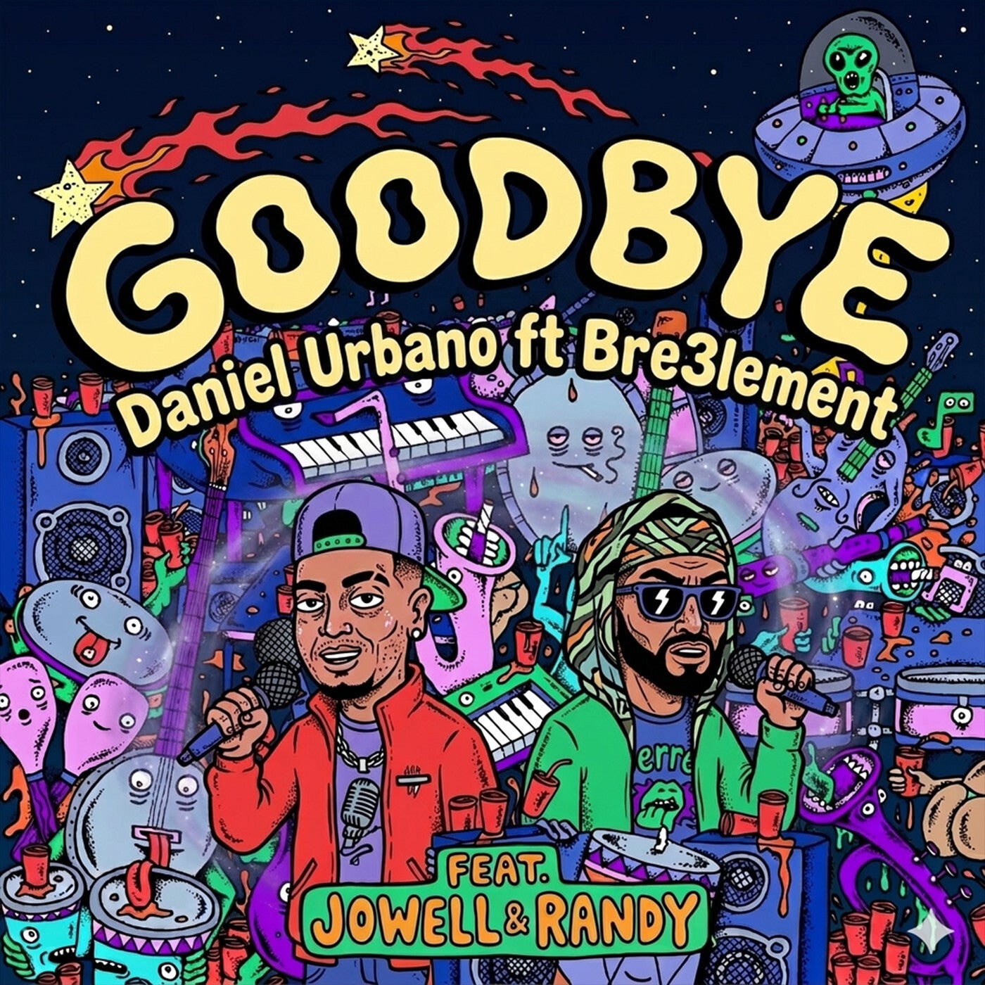 Cover - Bre3lement, Daniel Urbano - GoodBye (Remix) Promo tools