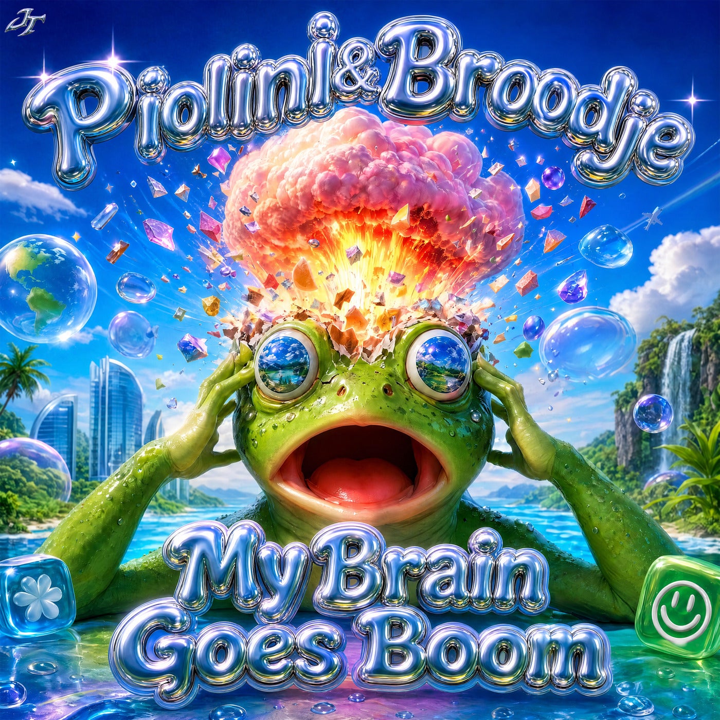 Cover - Broodje, Piolini - My Brain Goes Boom (Extended Mix) Promo tools