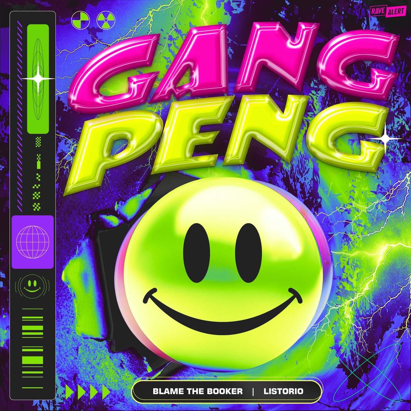 Cover - LISTORIO, Blame the Booker - Gang Peng (Original Mix) Promo tools