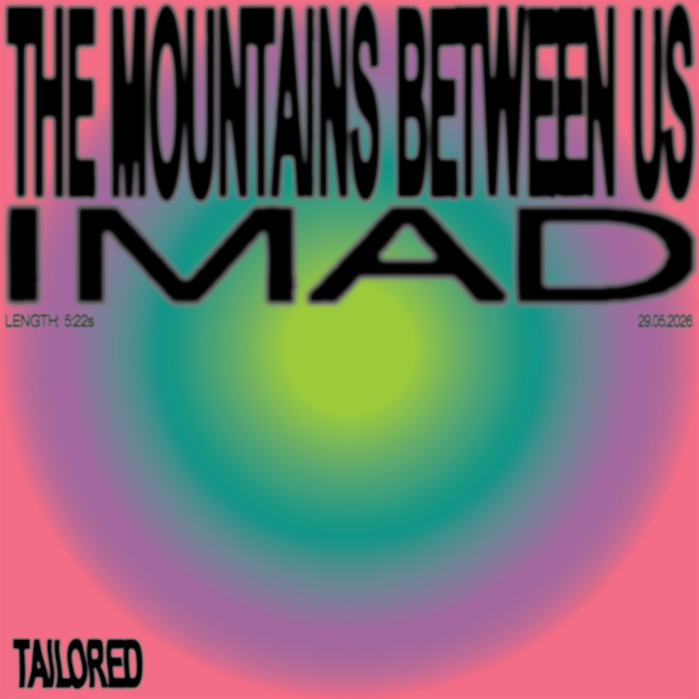 Cover - Imad - The Mountains Between Us (Extended Mix) Promo tools