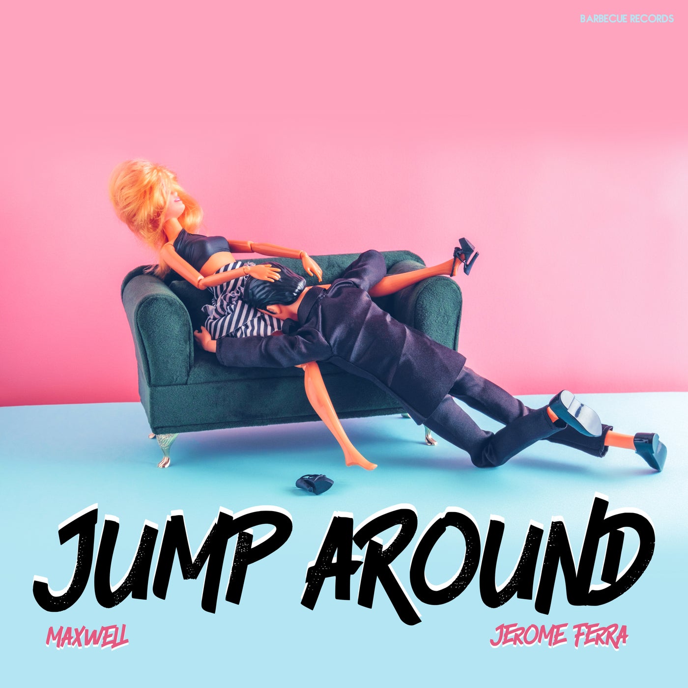 Cover - Maxwell, Jerome Ferra - Jump Around (Extended Mix) Promo tools