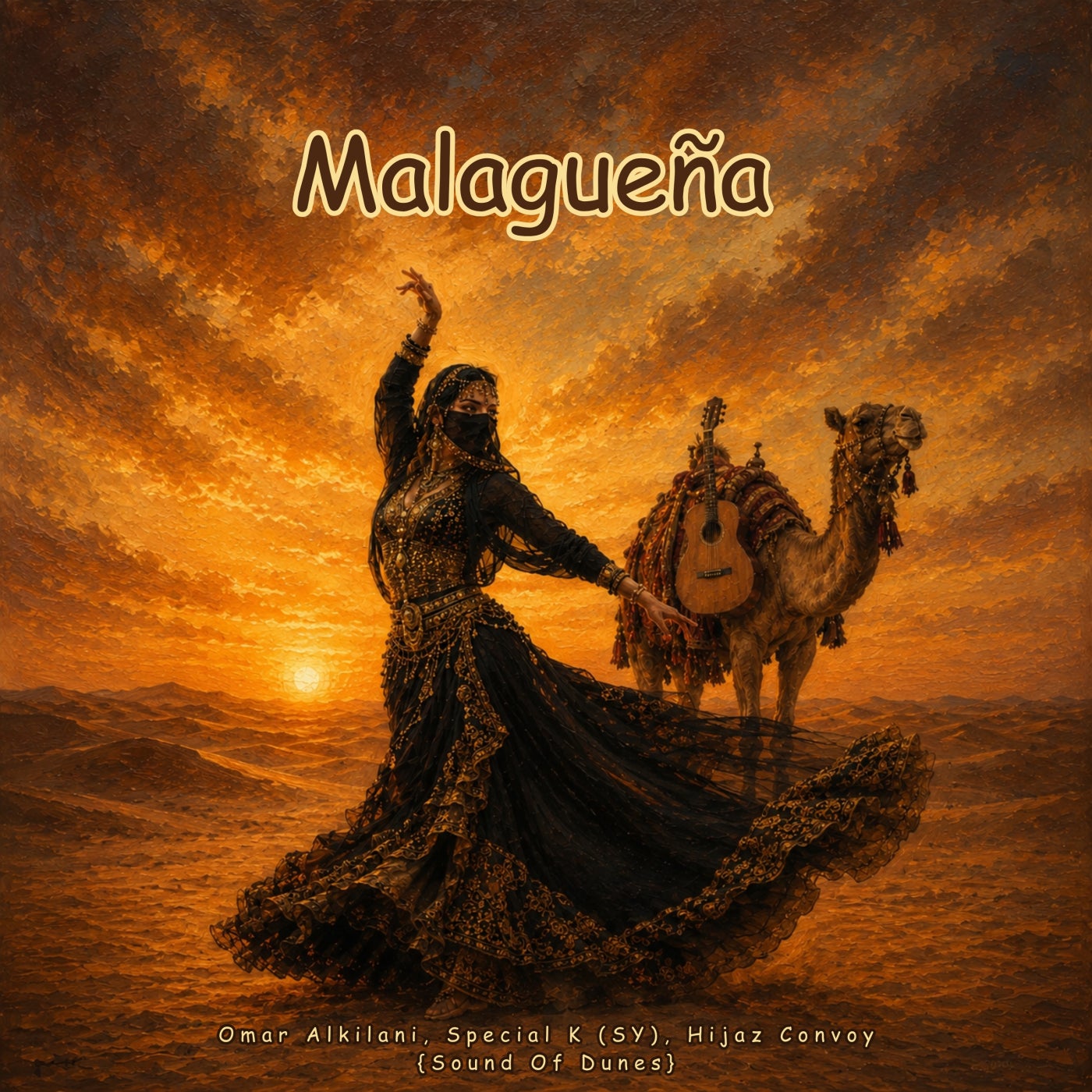 Cover - Special K (SY), Omar Alkilani, Hijaz Convoy - Malagueña (Original Mix) Promo tools