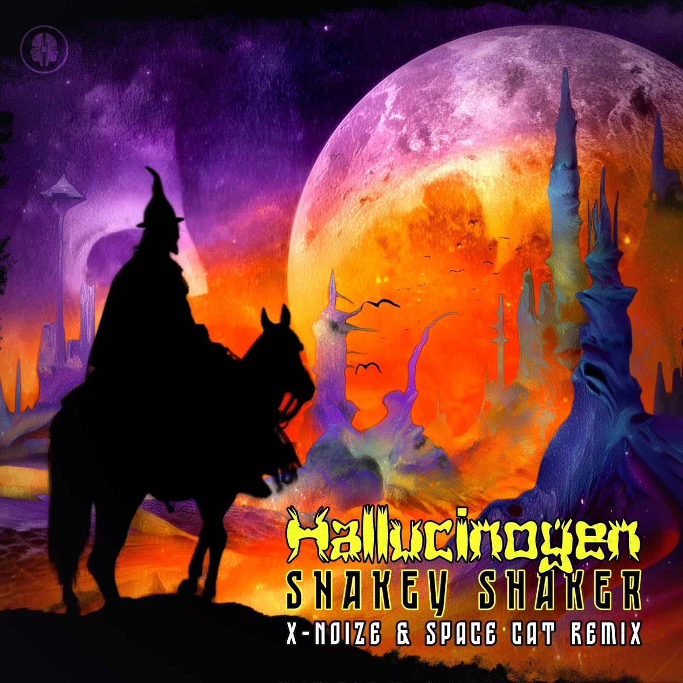 Cover - Hallucinogen - Snakey Shaker (X-noiZe & Space Cat remix) Promo tools