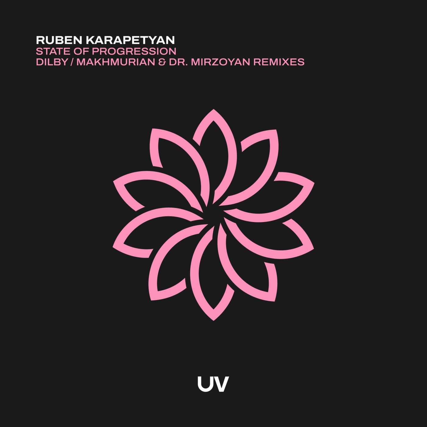 Cover - Ruben Karapetyan - State of Progression (Dilby Extended Remix) Promo tools