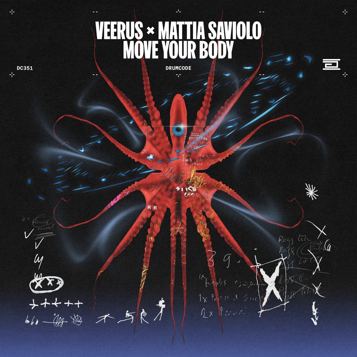 Cover - Veerus, Mattia Saviolo - Move Your Body (Original Mix) Promo tools