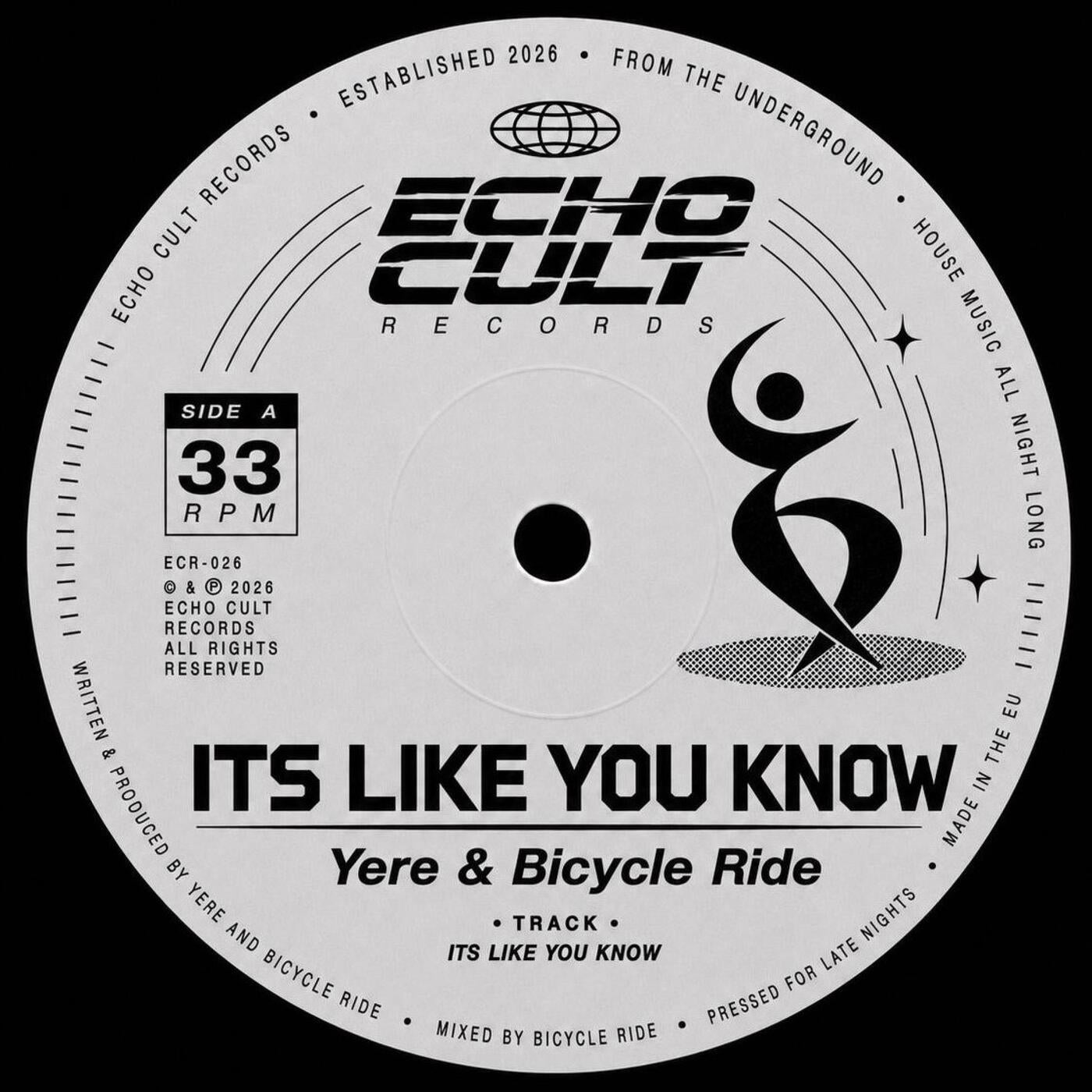 Cover - Bicycle Ride, Yere - Its Like You Know (Extended Mix) Promo tools