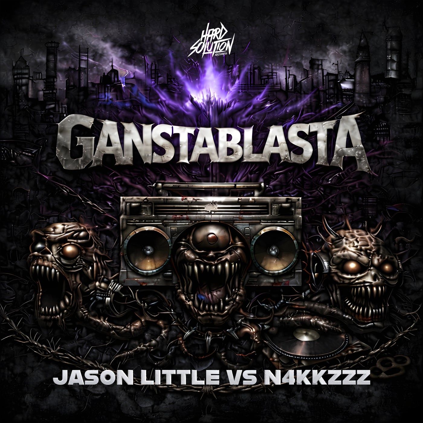 Cover - Jason Little, N4kkzzz - Ganstablasta (Original Mix) Promo tools