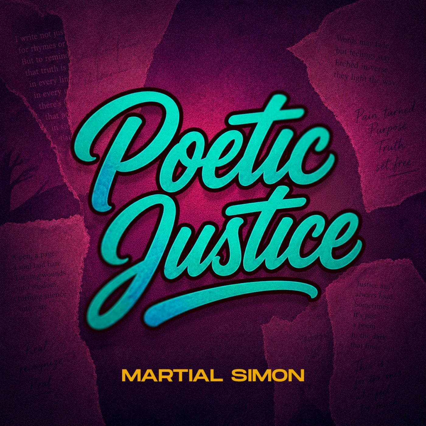 Cover - Martial Simon - Poetic Justice (Extended) (Original Mix) Promo tools