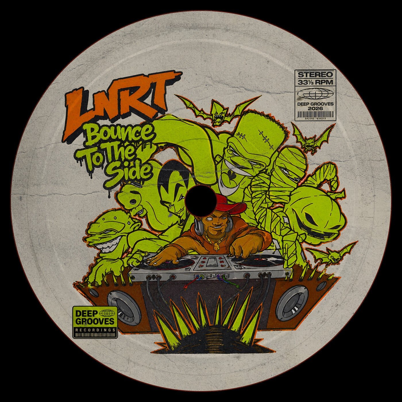 Cover - LNRT - Bounce To The Side (Extended Mix) Promo tools