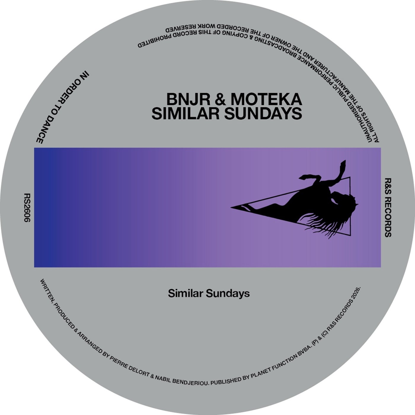Cover - Moteka, BNJR - Similar Sundays (Original Mix) Promo tools