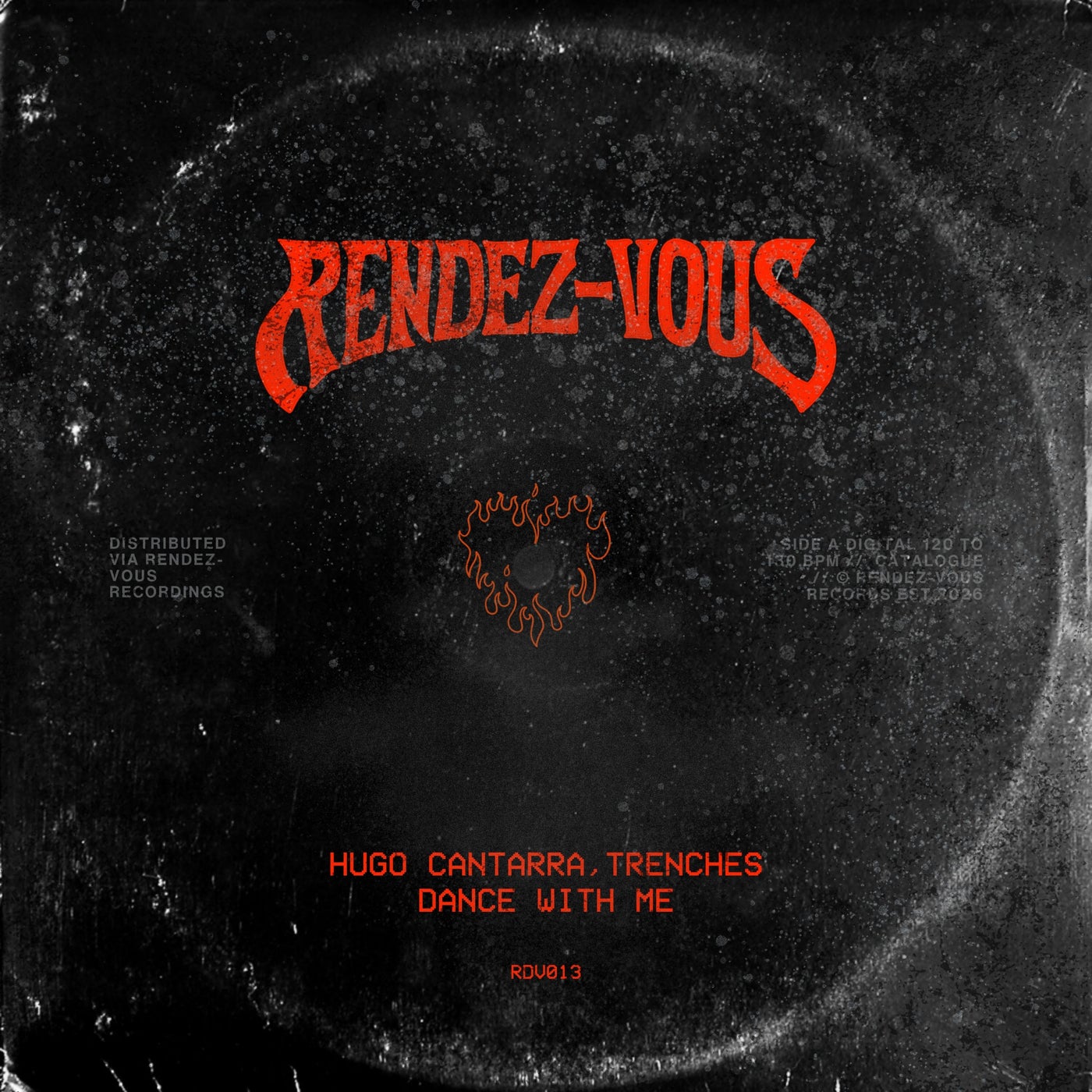 Cover - Hugo Cantarra, Trenches - Dance With Me (Original Mix) Promo tools